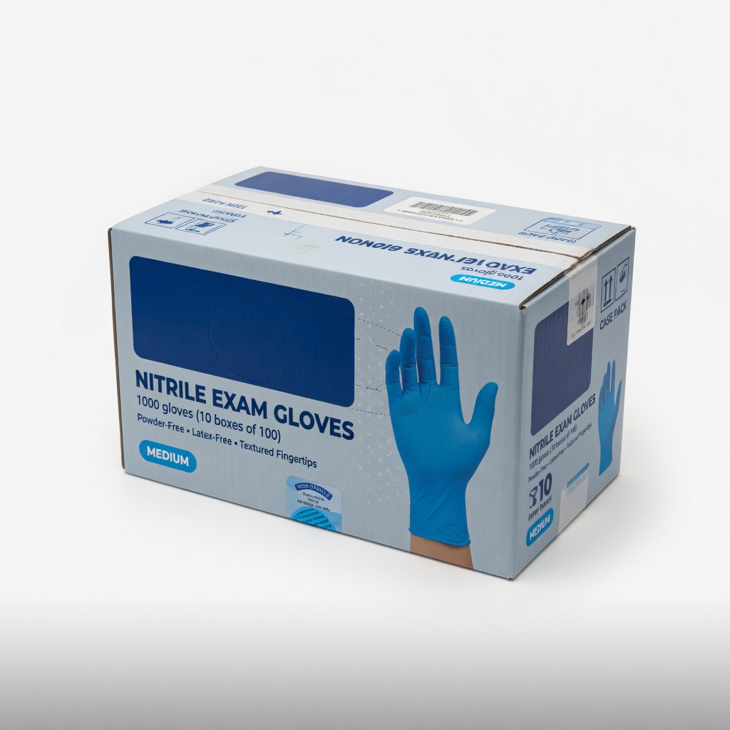 Vinyl Exam Gloves Premium - 3.5 Mil